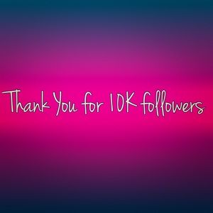 Thanks for 10K🙂